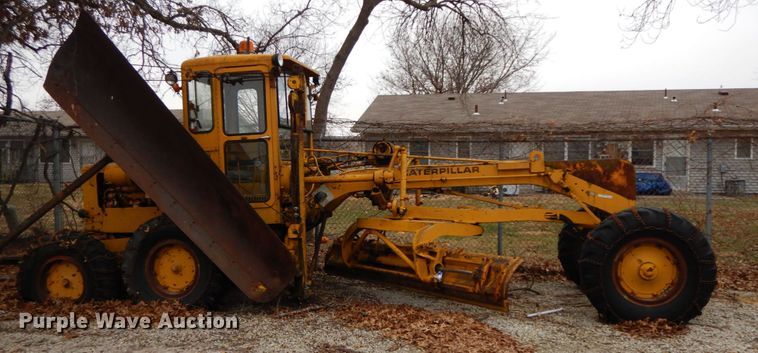 image for item HP9120 1971 Caterpillar 112F  rigid frame motor grader