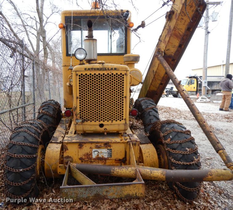 image for item HP9120 1971 Caterpillar 112F  rigid frame motor grader