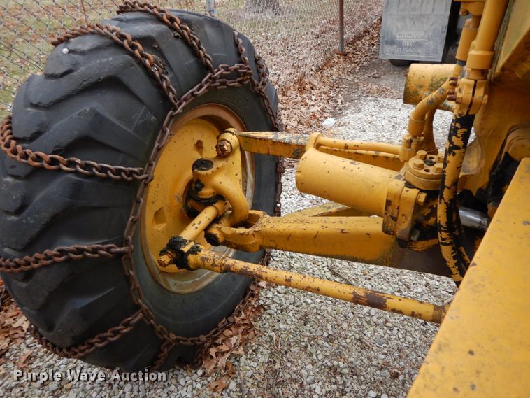 image for item HP9120 1971 Caterpillar 112F  rigid frame motor grader