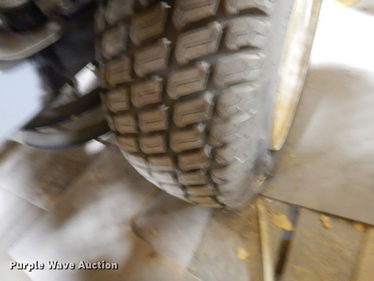 image for item HU9834 2004 Big Tex utility trailer with paint striping equipment