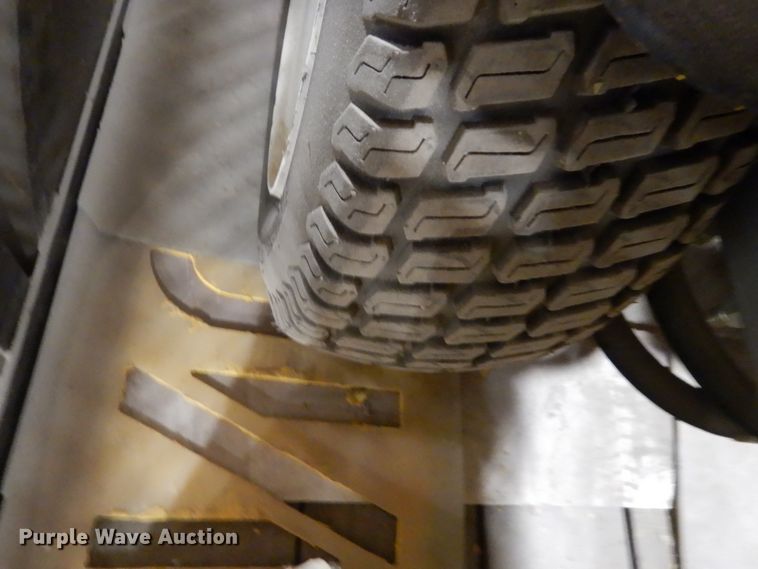 image for item HU9834 2004 Big Tex utility trailer with paint striping equipment