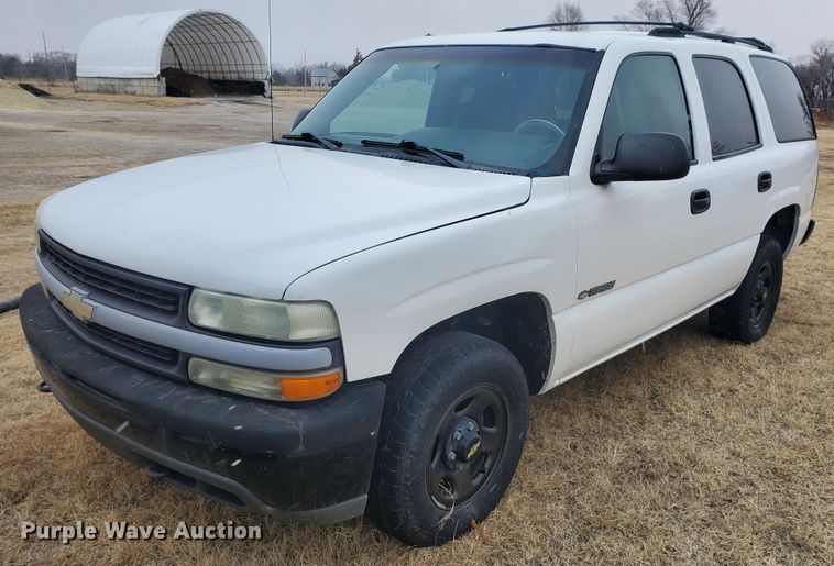 image for item HW9582 2002 Chevrolet Tahoe Police  SUV