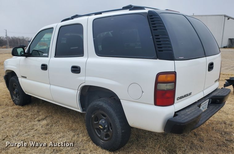 image for item HW9582 2002 Chevrolet Tahoe Police  SUV