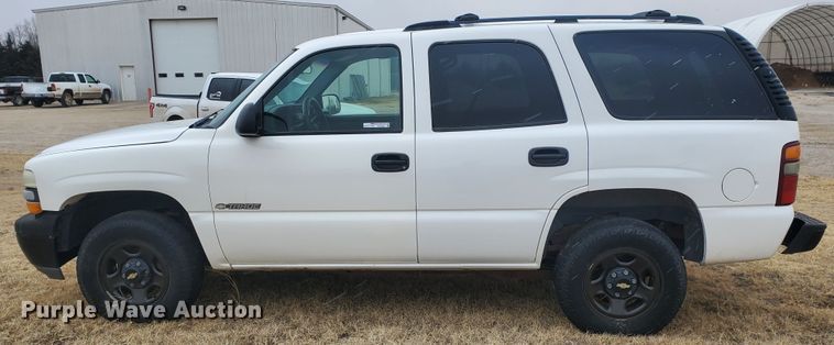 image for item HW9582 2002 Chevrolet Tahoe Police  SUV