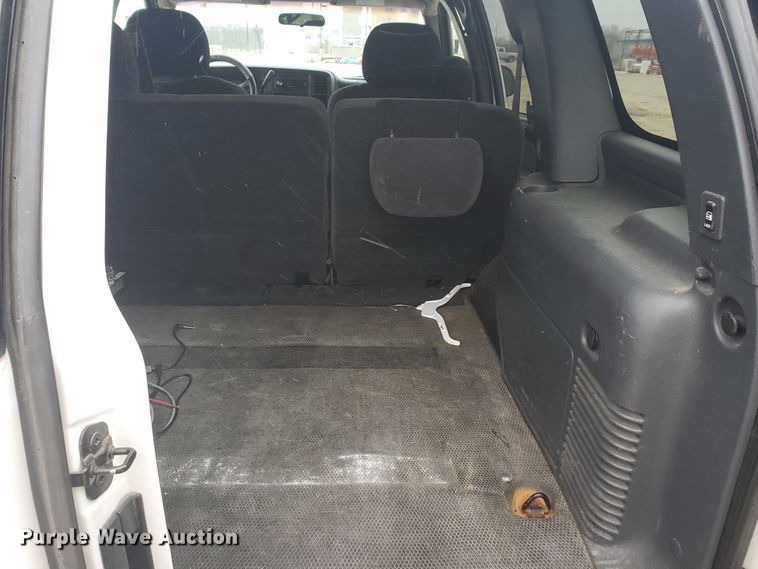 image for item HW9582 2002 Chevrolet Tahoe Police  SUV