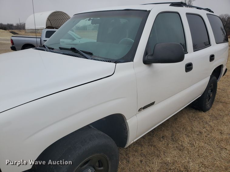 image for item HW9582 2002 Chevrolet Tahoe Police  SUV