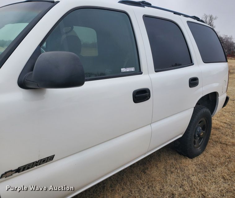 image for item HW9582 2002 Chevrolet Tahoe Police  SUV