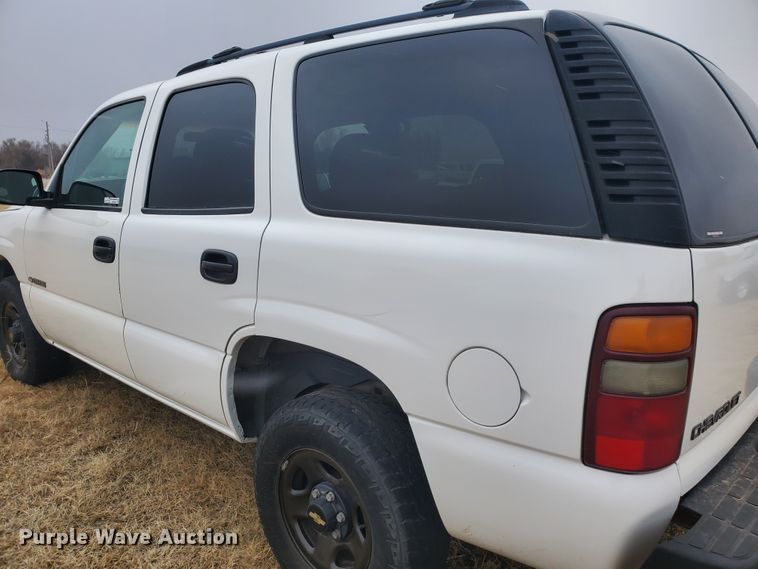 image for item HW9582 2002 Chevrolet Tahoe Police  SUV