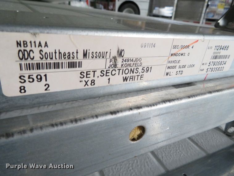 image for item DH0631 (2) Overhead doors