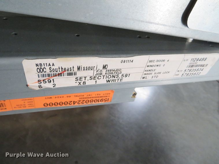 image for item DH0631 (2) Overhead doors