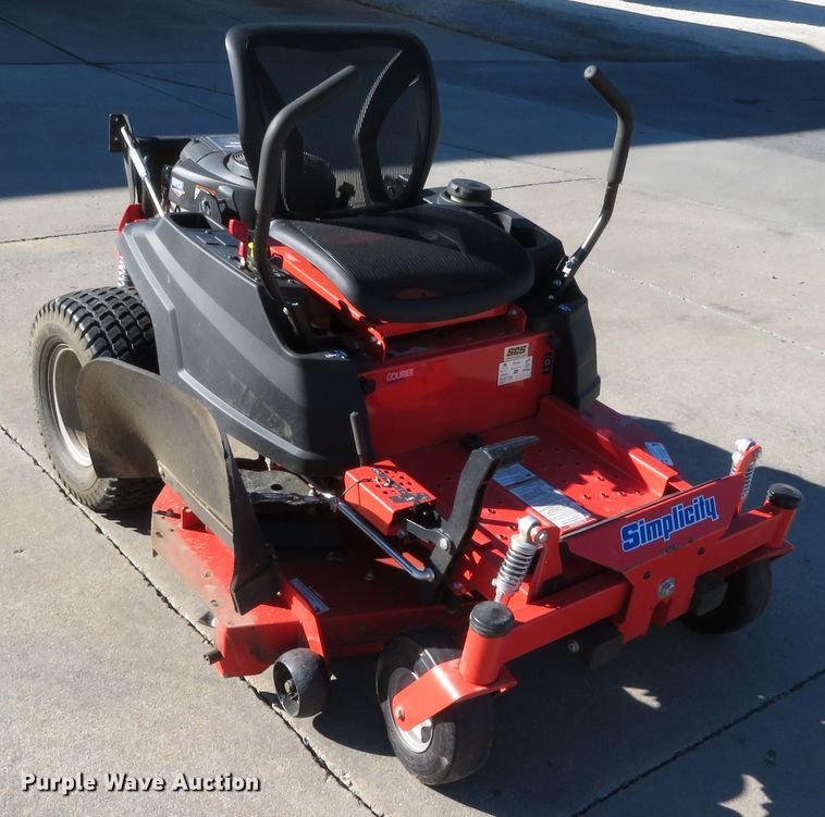 image for item DH0632 2015 Simplicity  ZTR lawn mower