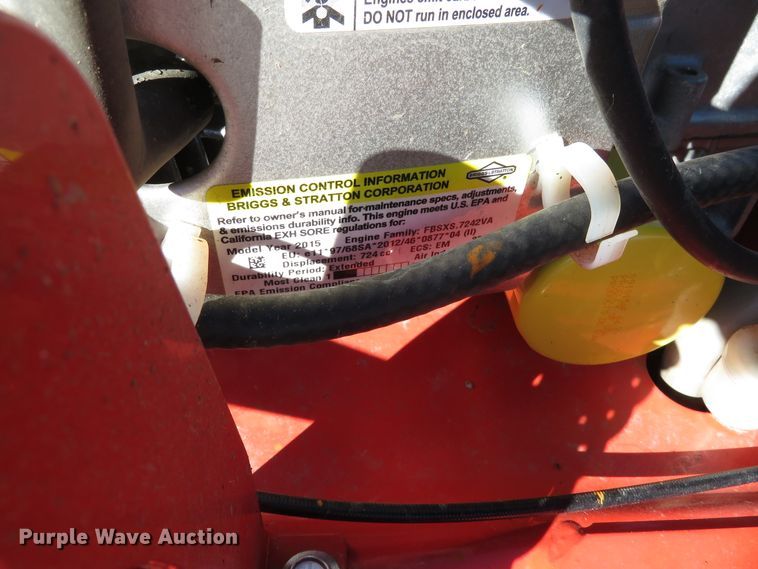 image for item DH0632 2015 Simplicity  ZTR lawn mower