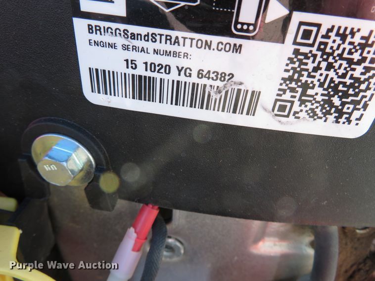 image for item DH0632 2015 Simplicity  ZTR lawn mower