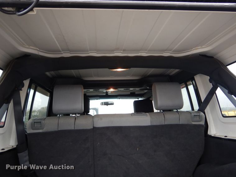 image for item DH5229 2007 Jeep Wrangler Unlimited Sahara  SUV