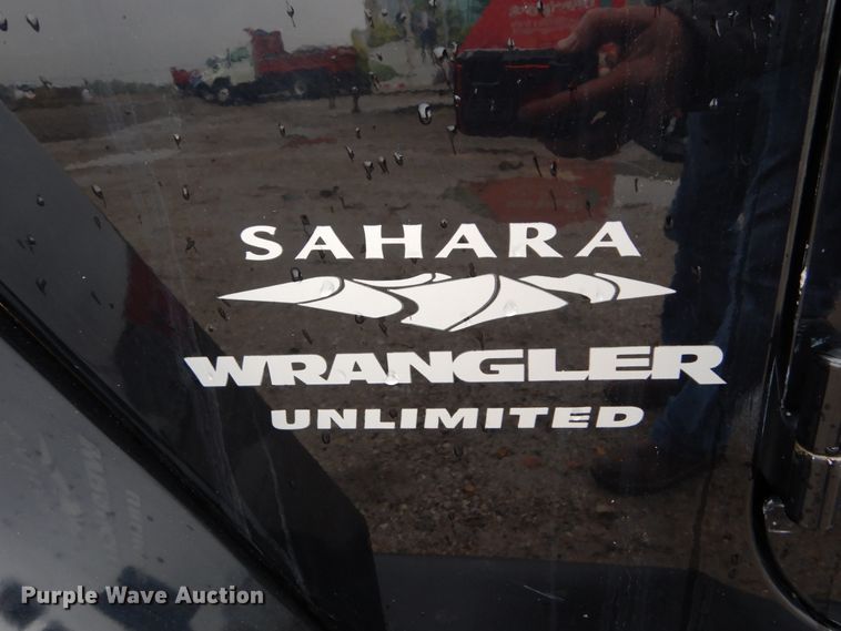 image for item DH5229 2007 Jeep Wrangler Unlimited Sahara  SUV