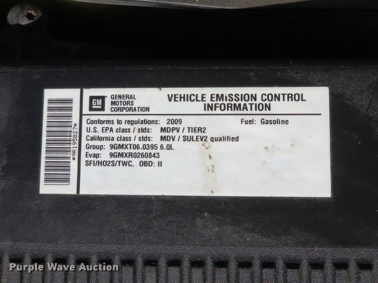 image for item DI3989 2009 Chevrolet Suburban LT 2500  SUV