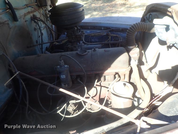 image for item DI7296 1950 GMC 252  dump flatbed truck