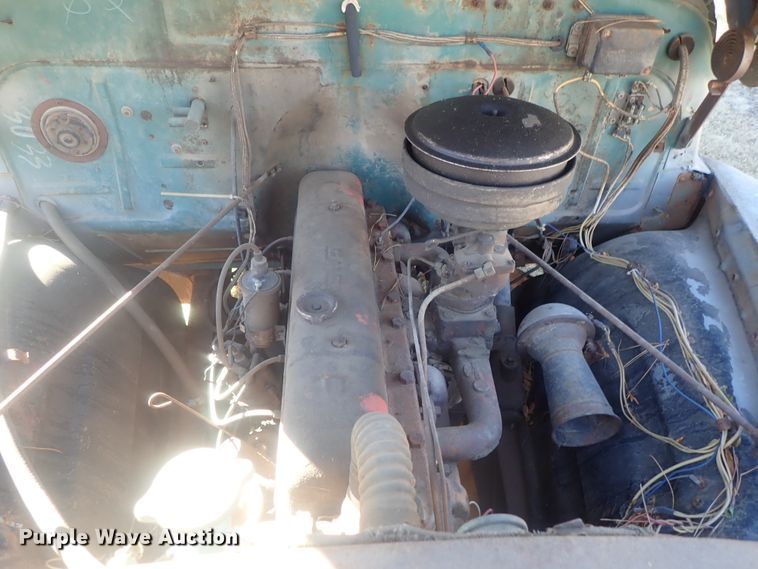 image for item DI7296 1950 GMC 252  dump flatbed truck