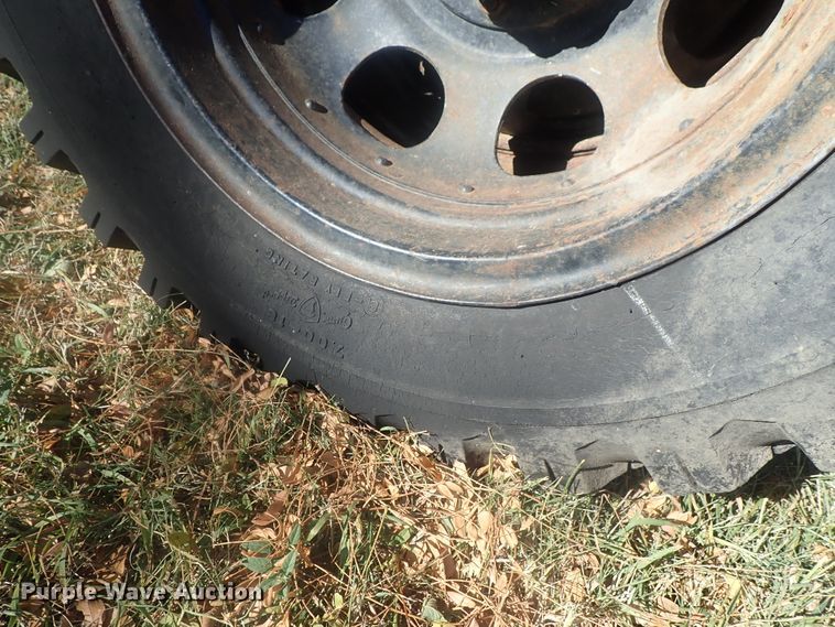 image for item DI7296 1950 GMC 252  dump flatbed truck