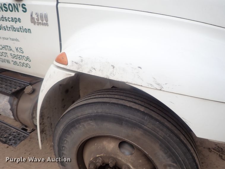 image for item DI7361 2008 International 4300  flatbed truck