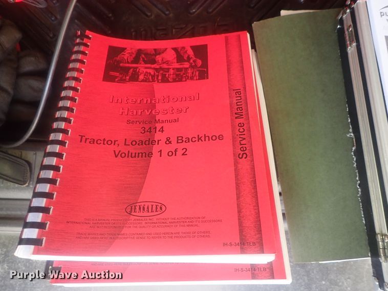 image for item DI7478 International 3414  backhoe