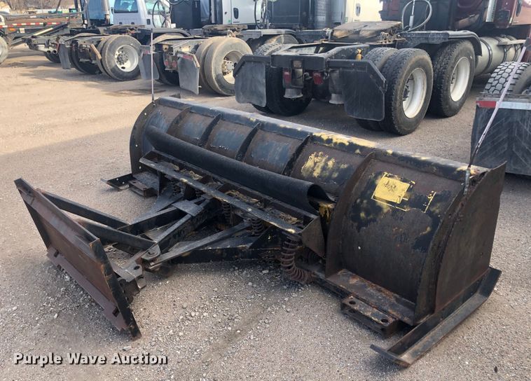 image for item DI7498 10'W skid steer snow plow