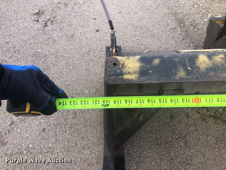 image for item DI7498 10'W skid steer snow plow