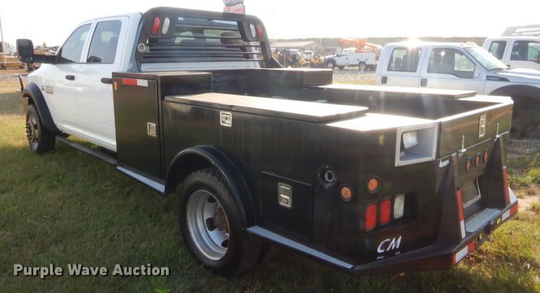 image for item DJ2046 2013 Dodge Ram 5500  Crew Cab flatbed truck