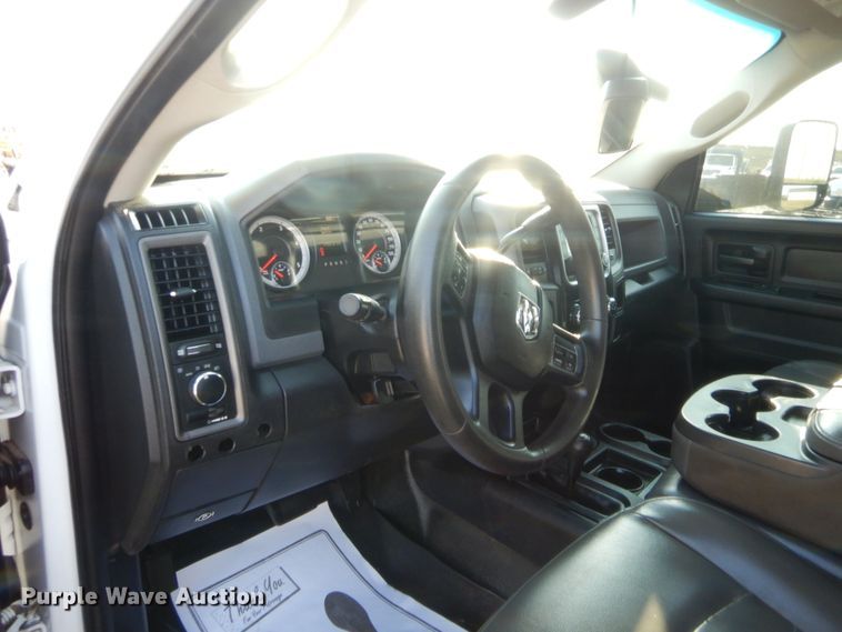 image for item DJ2046 2013 Dodge Ram 5500  Crew Cab flatbed truck