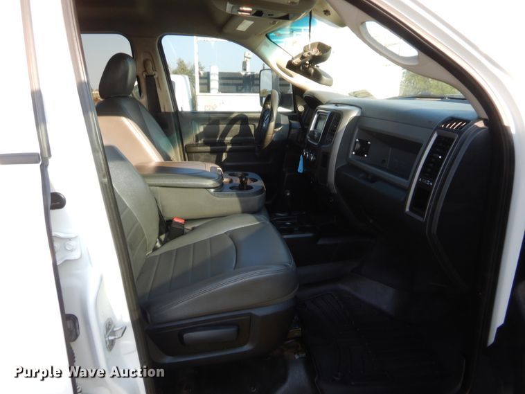 image for item DJ2046 2013 Dodge Ram 5500  Crew Cab flatbed truck