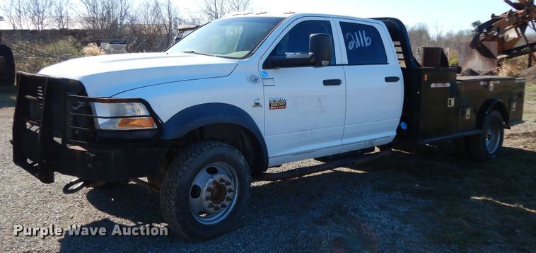image for item DJ8024 2011 Dodge Ram 5500HD  flatbed truck