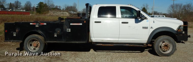 image for item DJ8024 2011 Dodge Ram 5500HD  flatbed truck