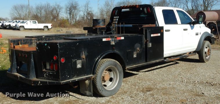 image for item DJ8024 2011 Dodge Ram 5500HD  flatbed truck