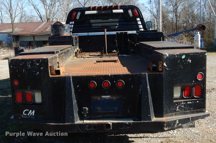 image for item DJ8024 2011 Dodge Ram 5500HD  flatbed truck