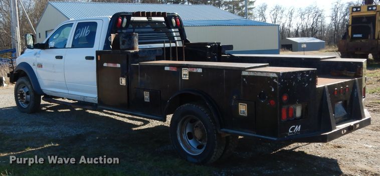 image for item DJ8024 2011 Dodge Ram 5500HD  flatbed truck