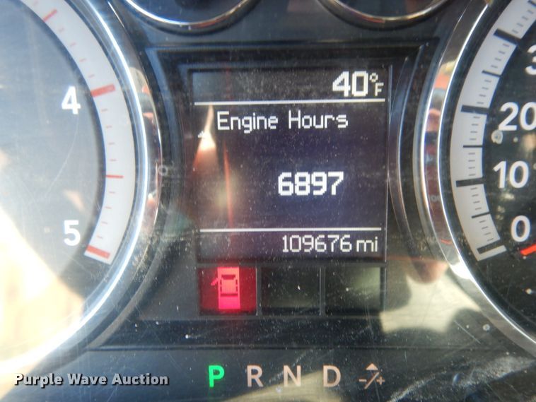 image for item DJ8024 2011 Dodge Ram 5500HD  flatbed truck