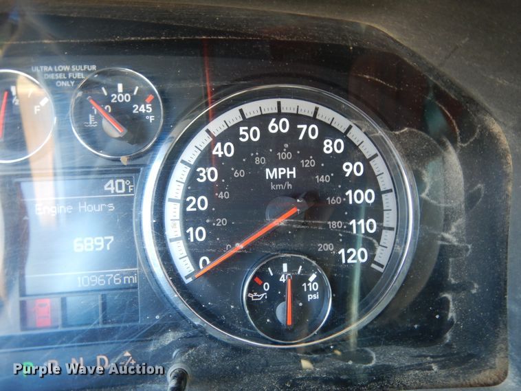 image for item DJ8024 2011 Dodge Ram 5500HD  flatbed truck