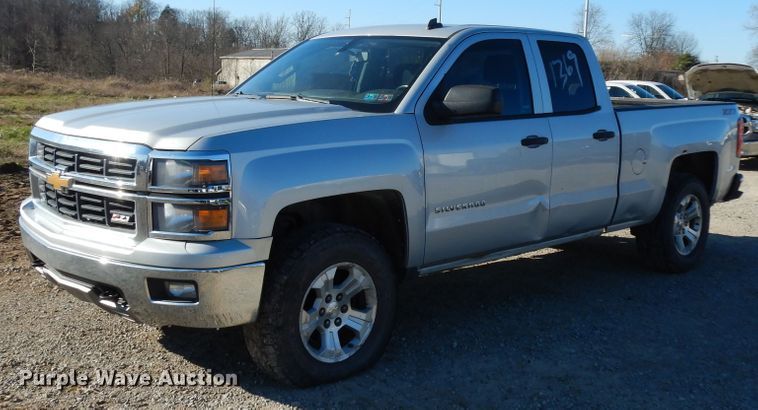 image for item DJ8041 2014 Chevrolet Silverado 1500  Double Cab pickup truck