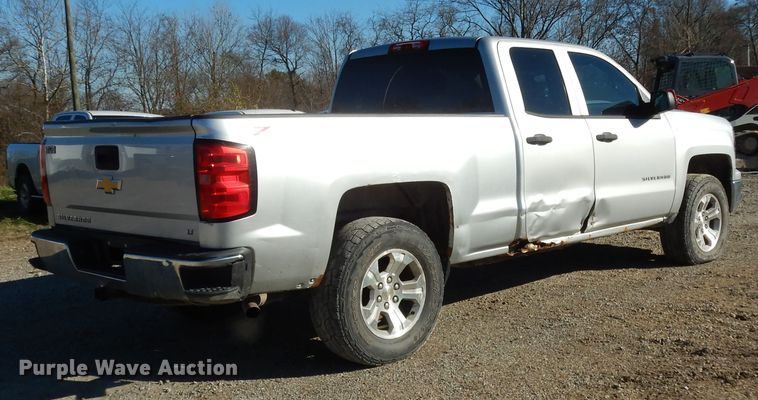 image for item DJ8041 2014 Chevrolet Silverado 1500  Double Cab pickup truck