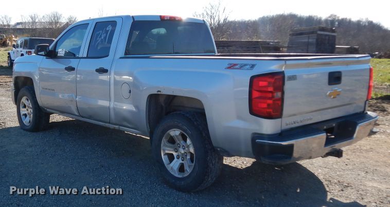 image for item DJ8041 2014 Chevrolet Silverado 1500  Double Cab pickup truck
