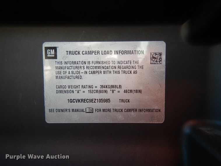 image for item DJ8041 2014 Chevrolet Silverado 1500  Double Cab pickup truck