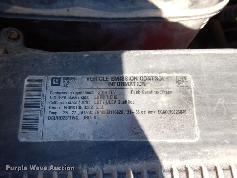 image for item DJ8041 2014 Chevrolet Silverado 1500  Double Cab pickup truck