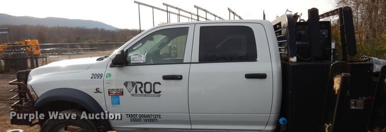 image for item DJ8064 2011 Dodge Ram 5500HD  flatbed truck