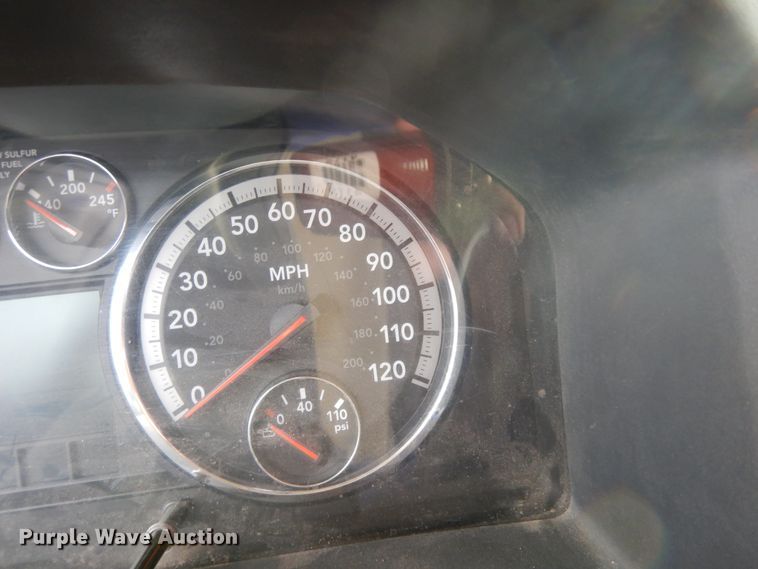 image for item DJ8064 2011 Dodge Ram 5500HD  flatbed truck