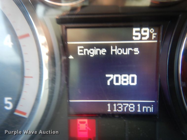 image for item DJ8082 2011 Dodge Ram 5500HD  Crew Cab flatbed truck