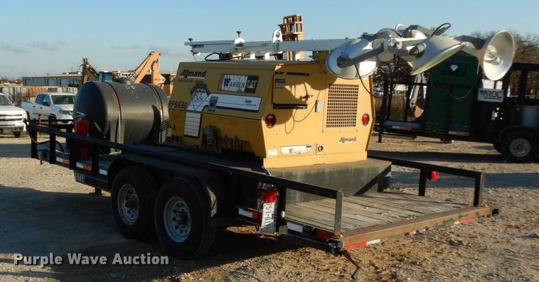 image for item DJ8085 2007 Apache utility trailer