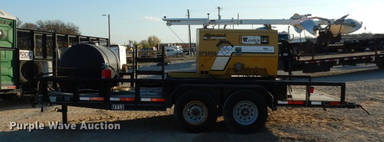 image for item DJ8085 2007 Apache utility trailer