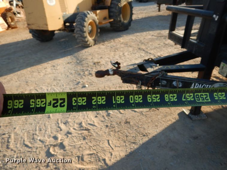 image for item DJ8085 2007 Apache utility trailer