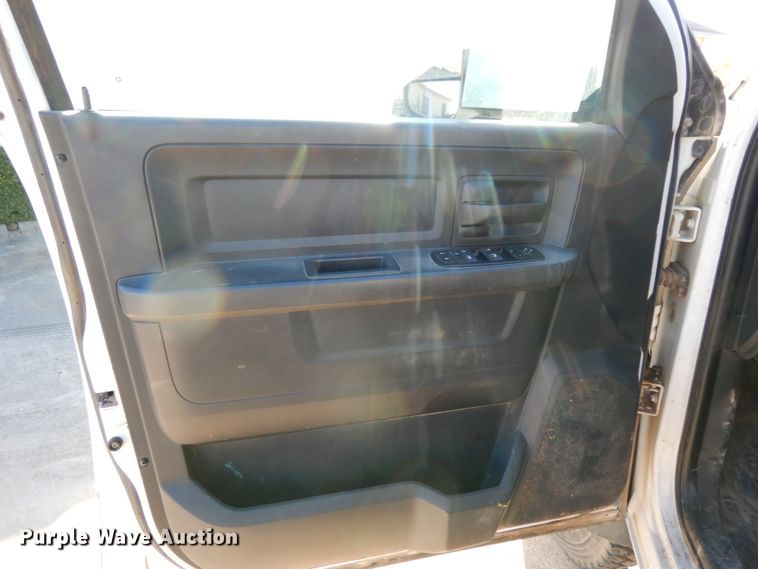 image for item DJ8094 2012 Dodge Ram 5500HD  Crew Cab flatbed truck