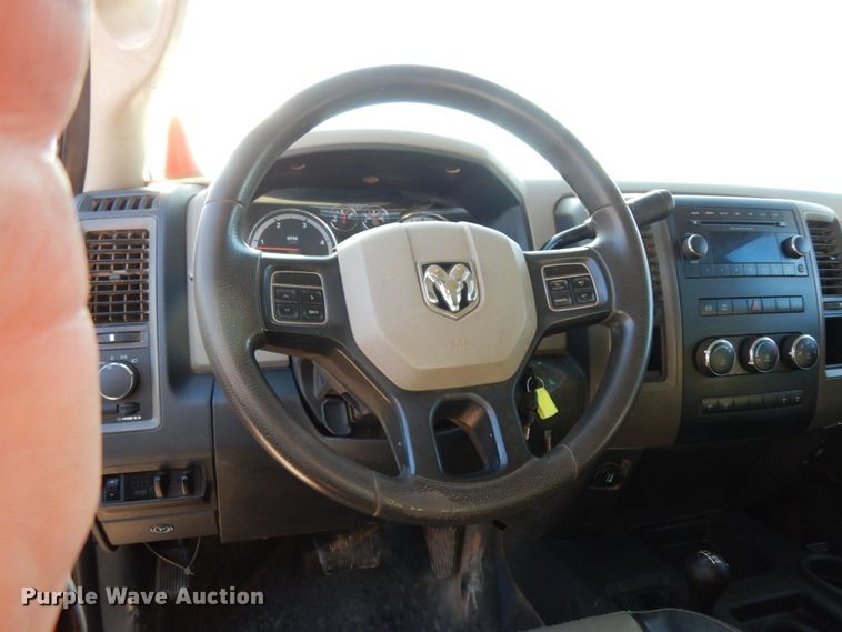 image for item DJ8094 2012 Dodge Ram 5500HD  Crew Cab flatbed truck